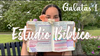 GALATAS 1  ESTUDIA LA BIBLIA CONMIGO [upl. by Yurt]