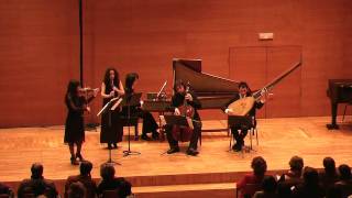 Bach Trio Sonata BWV 528 Live in HD performed by La Ritirata [upl. by Aihsoj534]