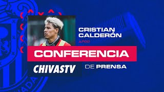 Cristian Chicote Calderón en Conferencia de Prensa  Apertura 2022  Chivas [upl. by Botti]