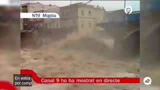 Caída del puente de Beniarbeig sobre el río Girona 10 años [upl. by Tnomad943]