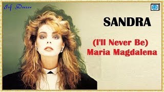 Sandra  Maria Magdalena Extended Version Deezer HiFi Audio HD [upl. by Oinotnanauj]