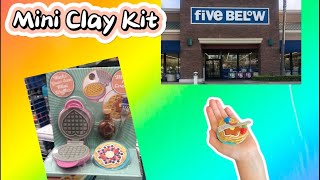 Mini Maker Unboxing amp Review of Five Below’s Mini Clay Kit [upl. by Helbonna]