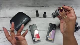 Sensationail Gel Polish Kit Review  TRASH or Treasure [upl. by Aneled41]