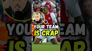 The day Thierry Henry destroyed the ego of Jose Mourinho [upl. by Otir139]