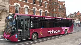 319 YY24 HCG the mickleoverType ADL Enviro200 MMC seen on mickleover [upl. by Aihsia]