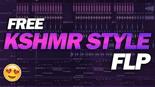 KSHMR Style FLP by Faxonat Only for Learn Purpose [upl. by Akamahs]