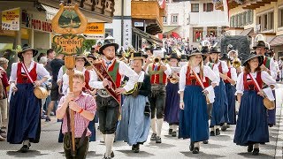 Bezirksmusikfest in Fieberbrunn 2017  Festumzug amp Defilierung [upl. by Henryk]