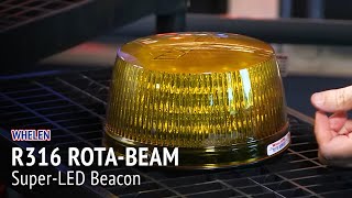 Whelen R316 ROTABEAM SuperLED Beacon [upl. by Nahtanhoj]