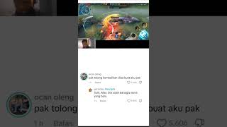 Ketika duo fighter dan roamer 1 tujuan mobilelegends fyp game viral [upl. by Ocramed]