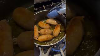 Cooking vigan longganisa satisfying [upl. by Ylrebmi]