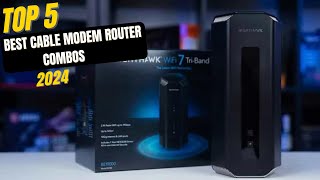 Best Cable Modem Router Combos 2024 [upl. by Byron]