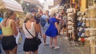 جوله في جزيرة رودس اليونانيهTour in Rhodes Greece [upl. by Jean]