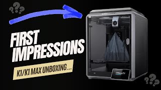 Watch This Before You Buy the Creality K1K1 Max 3D Printer  Unboxing amp HandsOn Review [upl. by Drummond773]