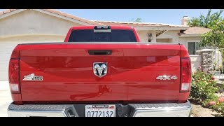 Dodge Ram backup camera problems Quick fix [upl. by Athey560]