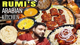 RUMIS ARABIAN KITCHEN  SHAWAYA MANDI  ALFAHAM  BUFF ROAST [upl. by Hnahym]