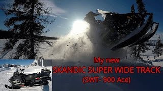 My new SKANDIC SWT 900 Ace Super wide track [upl. by Dolphin]