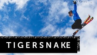 The 2018 LINE Tigersnake Skis  Approachable Lightweight Freestyle Ski that Wont Break the Bank [upl. by Kidder296]