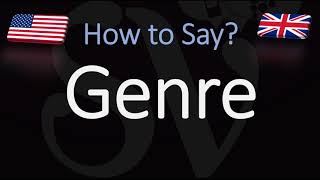 How to Pronounce Genre CORRECTLY [upl. by Azal]