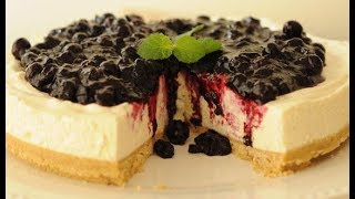 Como Hacer Cheesecake con Arandanos  CocinaTv por Juan Gonzalo Angel [upl. by Ivan]