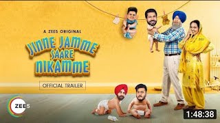 Jinne Jamme Saare Nikamme  Official trailer 🎥 Punjab movie [upl. by Cousins]