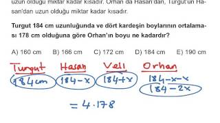 2017 Kanguru Matematik 910 Junior 17Soru [upl. by Yenahc530]