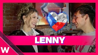 🇨🇿 Lenny  Good Enough  ESCZ 2024 in Czechia INTERVIEW [upl. by Haddad]