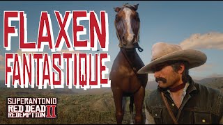 Finding the Flaxen Chestnut Hungarian Halfbred and Matching Premium Card With John in RDR2 [upl. by Udelle]