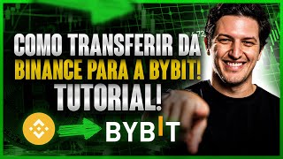 Tutorial  Como transferir criptomoedas da Binance para Bybit [upl. by Jerman]