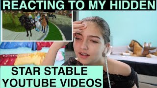 REACTING TO MY OLD STAR STABLE VIDEOS O [upl. by Nueoht]