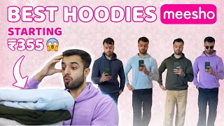 I Ordered Best Hoodies from MEESHO  Hoodies under 500  Winter Haul 2023 [upl. by Orest]