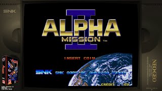 Alpha Mission II Neo Geo Monday  every monday a new game Batocera 40 [upl. by Vareck]