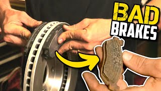 Why Your Car Brakes Are Making Noise  Squeaking Screeching Scraping Grinding Brake Noise [upl. by Ecnarolf]