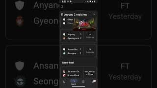 K League 2 Football Scores kleague2 [upl. by Fleck254]