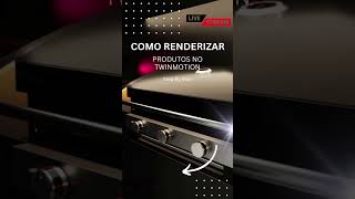 Como renderizar produto no Twinmotion  Tutorial Parte 01  twinmotion render 3dmodeling [upl. by Tak154]