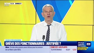 Doze déconomie  Grève des fonctionnaires justifiée [upl. by Gnouhp892]