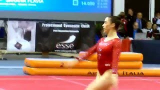 2016 Jesolo EF Alexandra Raisman FX 15 050 [upl. by Gare]