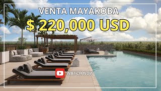 VENTA DEPARTAMENTO EN MAYAKOBA PLAYA DEL CARMEN [upl. by Ursulette]