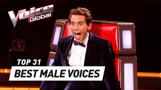 One Hour of the GREATEST Blind Auditions by MEN on The Voice [upl. by Pish]