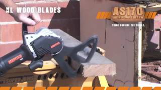 XL Wood cutting blade for the Arbortech Allsaw AS170 [upl. by Adnilam]