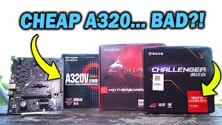 CHEAP Aliexpress A320 Motherboards  COMPLETE Crap or Hidden Value [upl. by Knight]