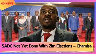 SADC Not Yet Done With Zim Elections – Chamisa [upl. by Fonz]