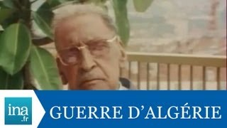 Ferhat Abbas et la guerre dAlgérie  Archive vidéo INA [upl. by Asiul]