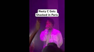 Nasty C Gets Shocked in London [upl. by Asiralc]