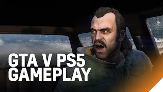 Grand Theft Auto V PS5 gameplay [upl. by Hennebery249]