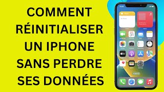 Comment réinitialiser un iPhone sans perdre ses données [upl. by Winwaloe331]