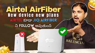 Airtel Airfiber  Airfiber  In telugu by Mouli [upl. by Alanna516]