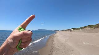 Nude Beach Review at Spiaggia di Macchiatonda Capalbio Toscana Italy [upl. by Iglesias]