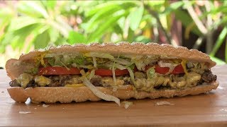 Authentic Chopped Cheese Sandwich Recipe  Spanish Harlem [upl. by Levins911]