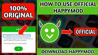 How to Install and Use Official Happymod [upl. by Aratehs988]