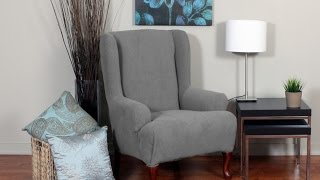 Lovely Slipcovers For Wingback Chairs [upl. by Hubing]